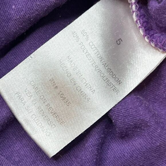 Disney’s Vampirina Purple Character Short Sleeve T-Shirt, Girls 5 - Picture 6 of 6